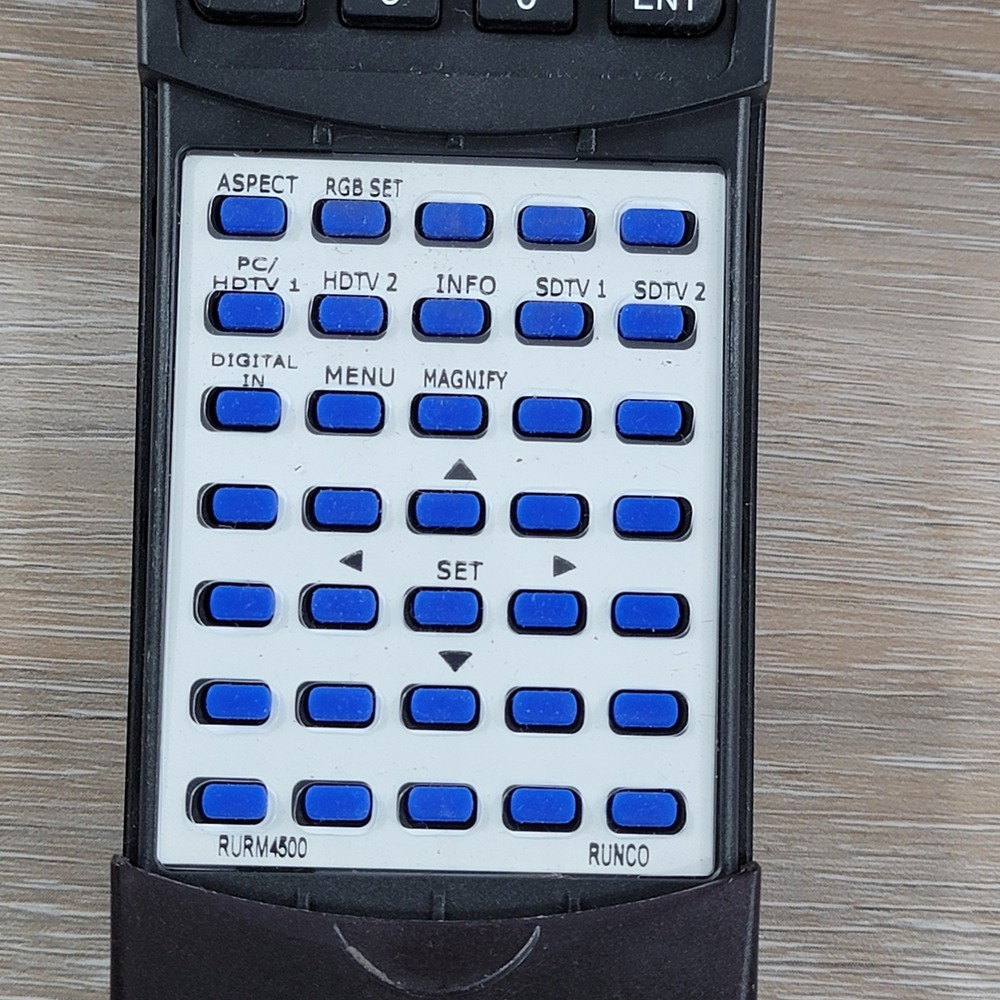 Runco Redi Remote Control RURM4500 Slide Down Cover Tested Working - Picture 2 of 4
